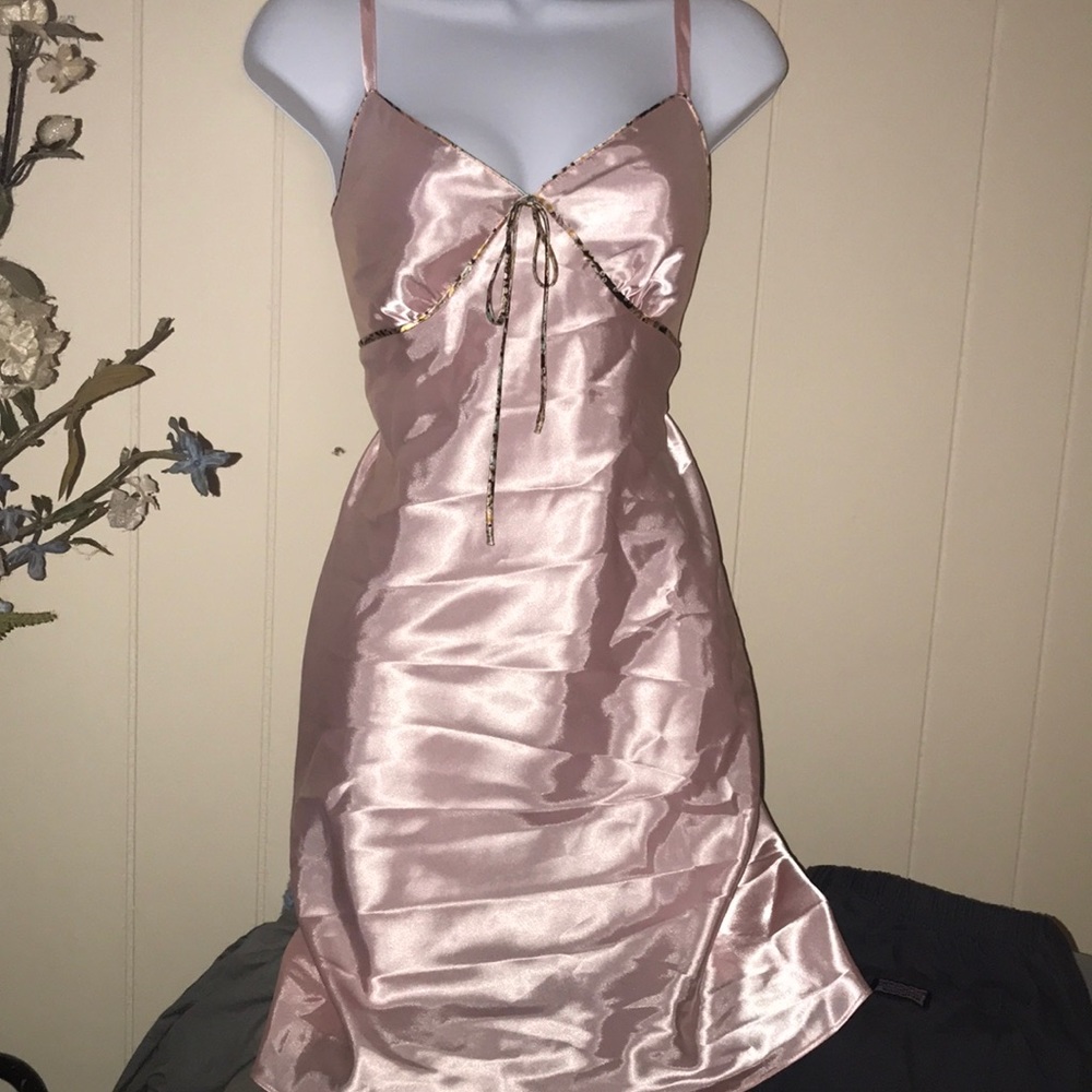 Silk night gown